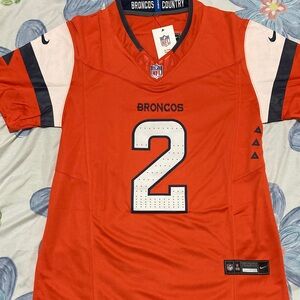 Nike Orange Denver Broncos Patrick Surtain II Men’s Jersey
